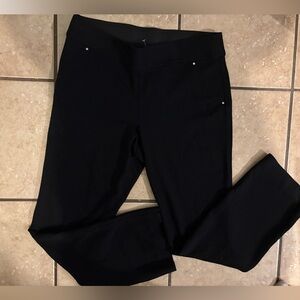 INC International Concepts Black Straight Leg Pants